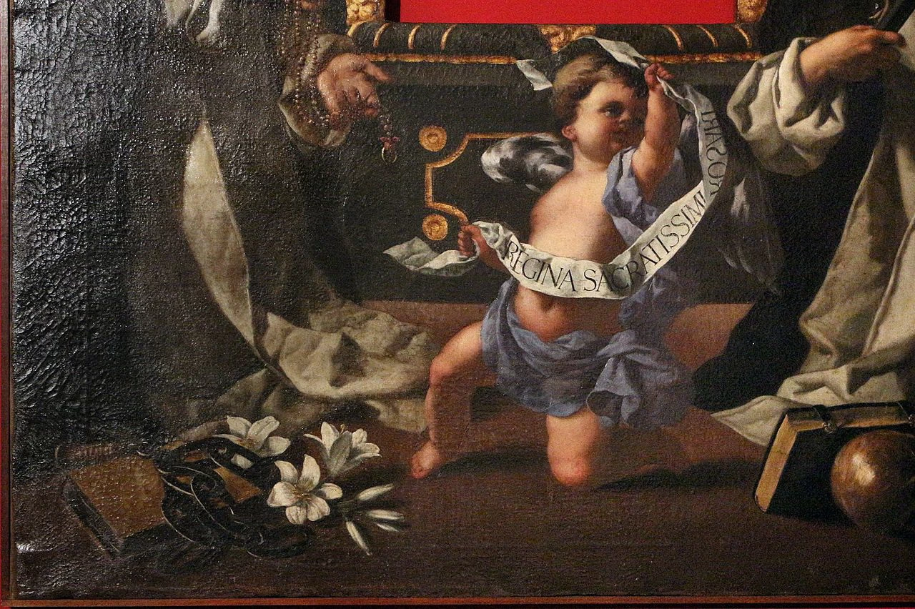 Ss. Domenico e Caterina da Siena - dettaglio, Fondazione Cavallini Sgarbi